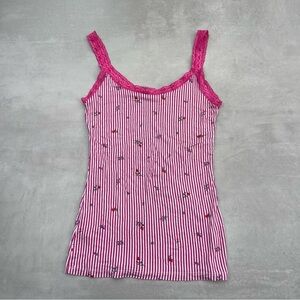 Stripe & Stare Tank Top